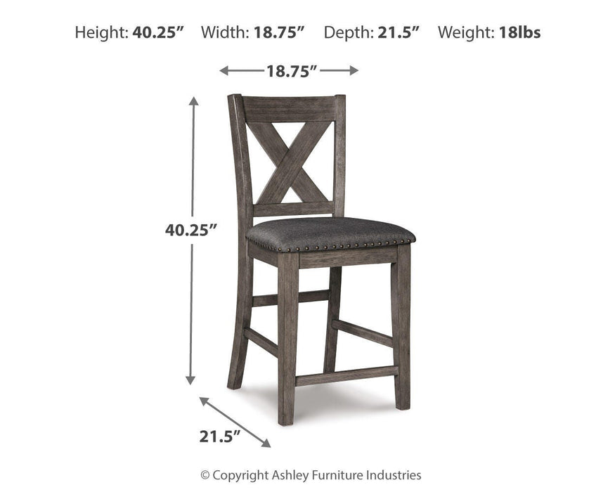 Caitbrook Counter Height Dining Package - Golden Home Furniture 