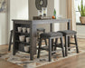 Caitbrook Counter Height Dining Table - Golden Home Furniture 