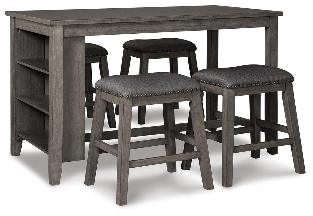 Caitbrook Counter Height Dining Package - Golden Home Furniture 