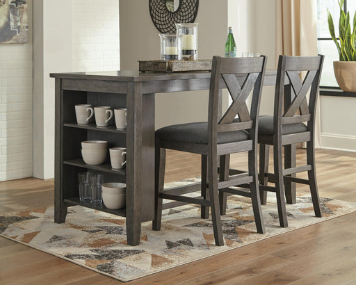 Caitbrook Counter Height Dining Package - Golden Home Furniture 
