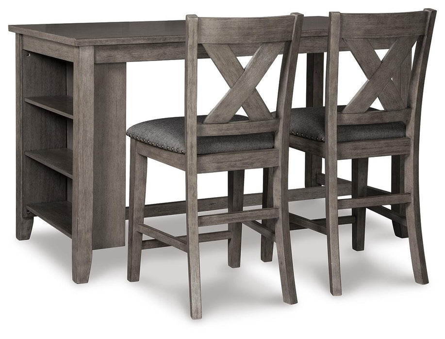Caitbrook Counter Height Dining Package - Golden Home Furniture 