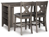 Caitbrook Counter Height Dining Package - Golden Home Furniture 