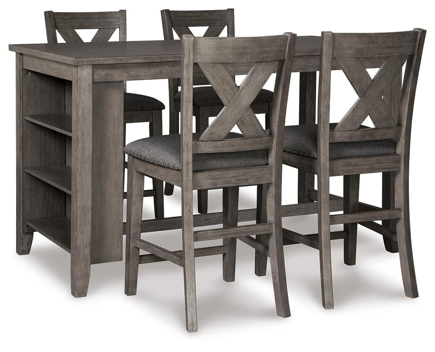 Caitbrook Counter Height Dining Package - Golden Home Furniture 
