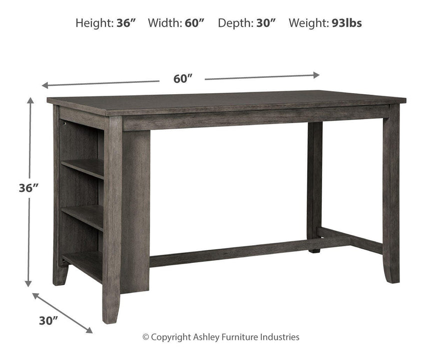 Caitbrook Counter Height Dining Package - Golden Home Furniture 