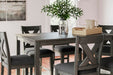 Caitbrook Counter Height Dining Table and Bar Stools (Set of 7) - Golden Home Furniture 