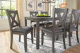 Caitbrook Dining Table and Chairs (Set of 7) - Golden Home Furniture 
