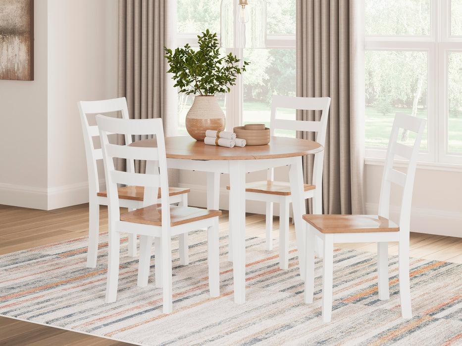 Gesthaven Dining Drop Leaf Table - Golden Home Furniture 