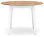 Gesthaven Dining Drop Leaf Table - Golden Home Furniture 