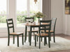 Gesthaven Dining Drop Leaf Table - Golden Home Furniture 