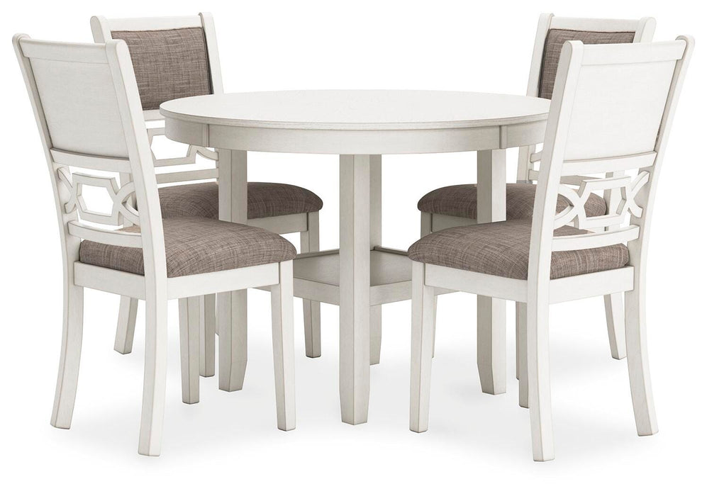 Erinberg Dining Table and 4 Chairs (Set of 5) - Golden Home Furniture 
