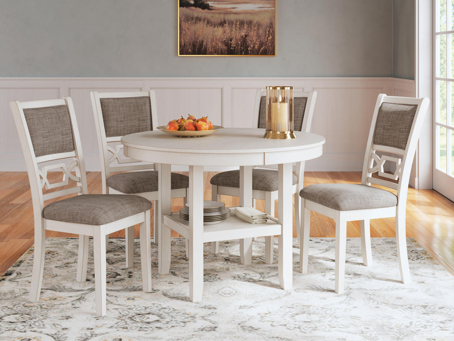 Erinberg Dining Table and 4 Chairs (Set of 5) - Golden Home Furniture 
