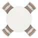 Erinberg Dining Table and 4 Chairs (Set of 5) - Golden Home Furniture 