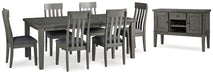 Hallanden Dining Room Set - Golden Home Furniture (Columbus, OH) - Multi Location
