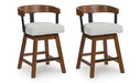 Ralene Counter Height Barstool (Set of 2) - Golden Home Furniture 