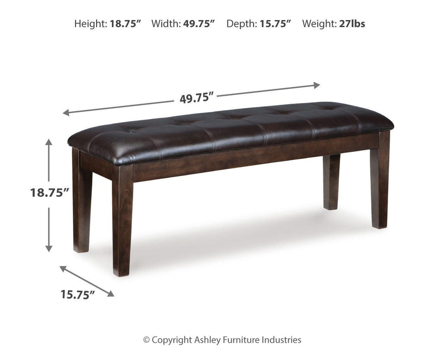 Haddigan Dining Bench - Golden Home Furniture 