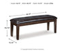 Haddigan Dining Bench - Golden Home Furniture 