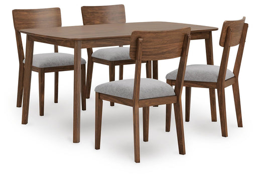Tameride Dining Table and 4 Chairs (Set of 5) - Golden Home Furniture 