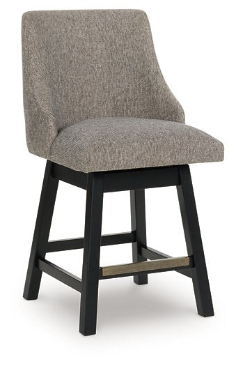 Neymorton Counter Height Barstool (Set of 2) - Golden Home Furniture 