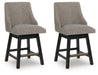 Neymorton Counter Height Barstool (Set of 2) - Golden Home Furniture 