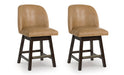 Neymorton Counter Height Barstool (Set of 2) - Golden Home Furniture 