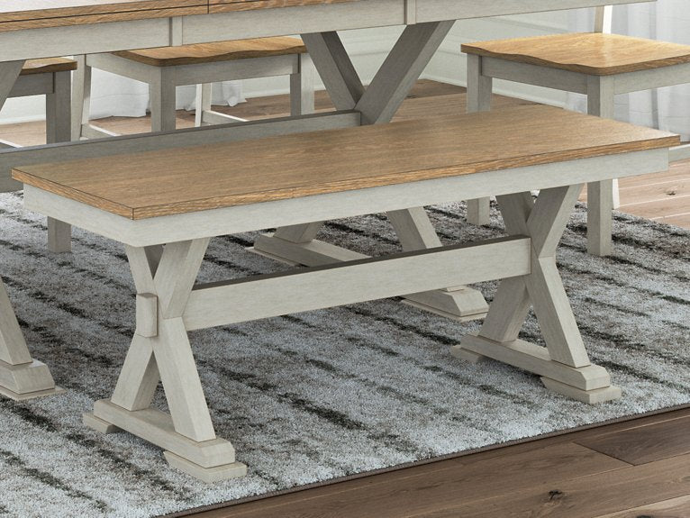 Purlaney 48" Dining Bench - Golden Home Furniture 