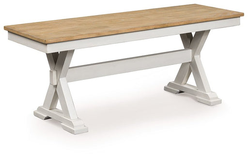 Purlaney 48" Dining Bench - Golden Home Furniture 
