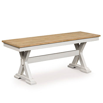 Purlaney 48" Dining Bench - Golden Home Furniture 