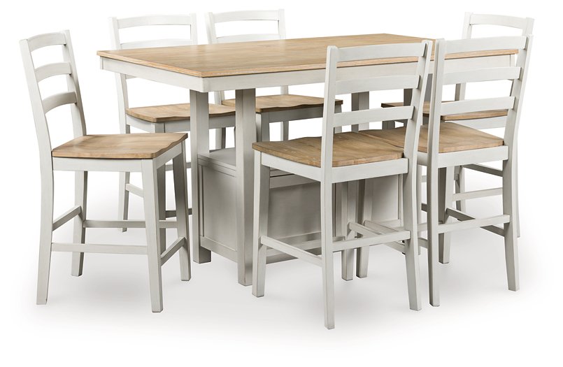 Purlaney Dining Package - Golden Home Furniture 