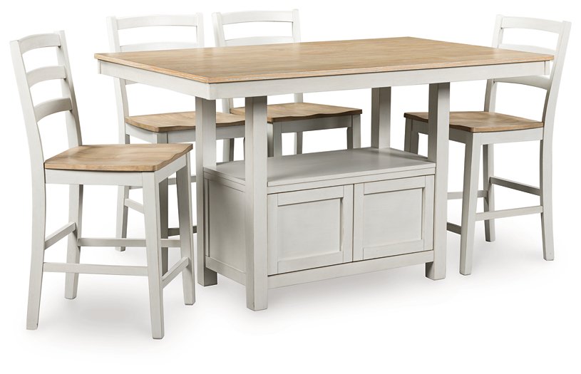 Purlaney Dining Package - Golden Home Furniture 