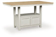 Purlaney Counter Height Dining Table - Golden Home Furniture 