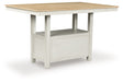 Purlaney Counter Height Dining Table - Golden Home Furniture 