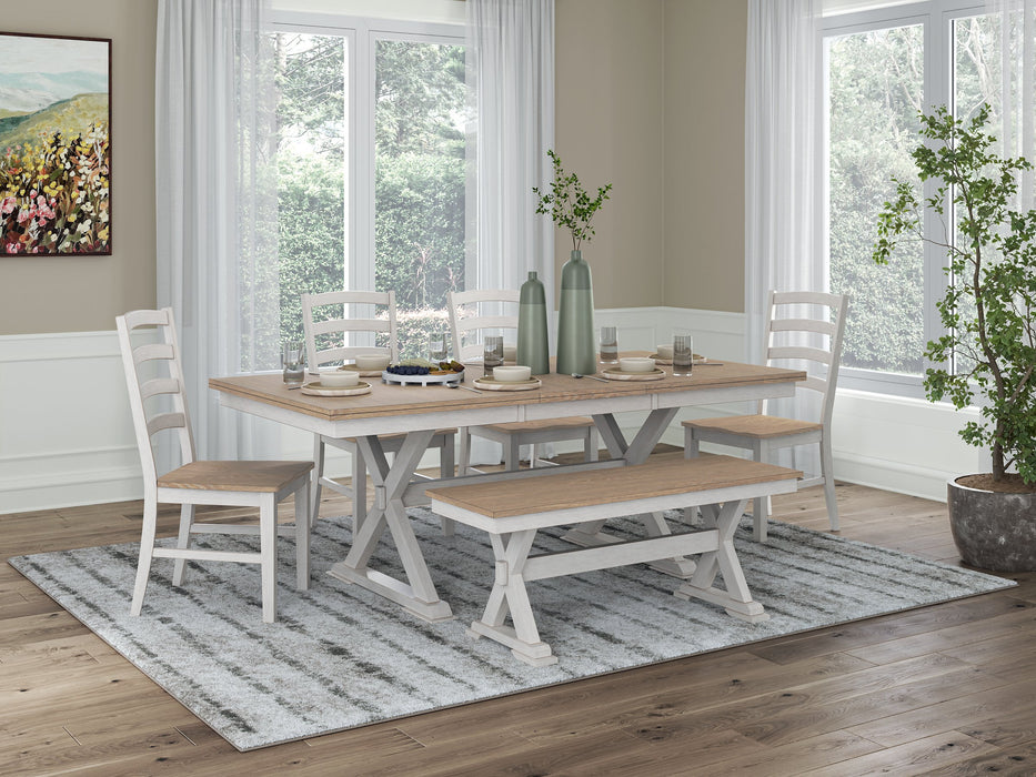 Purlaney Dining Package - Golden Home Furniture 