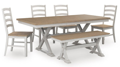 Purlaney Dining Package - Golden Home Furniture 