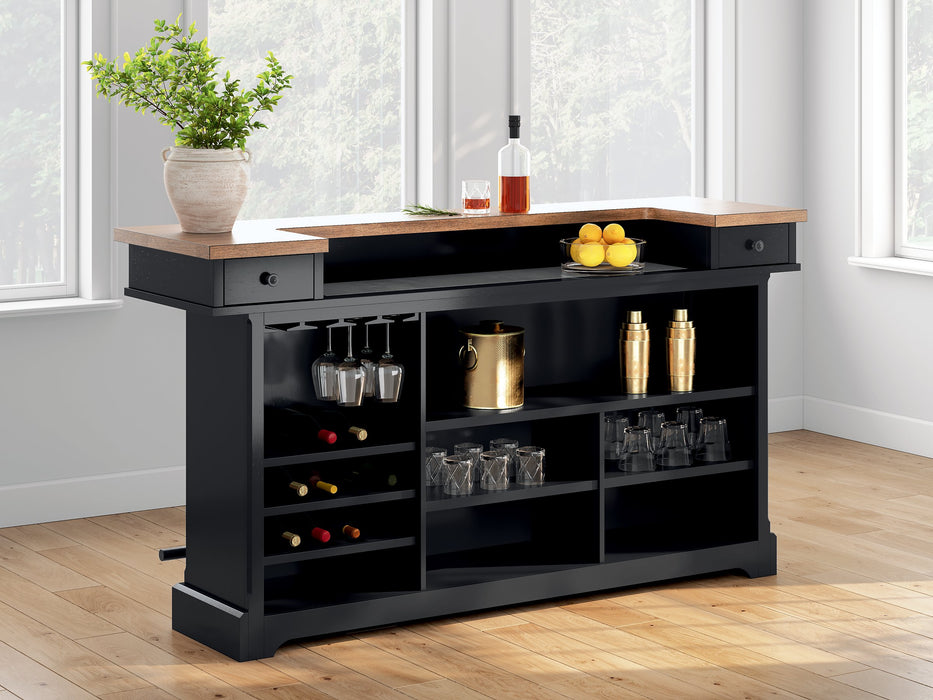Wildenauer 78" Bar - Golden Home Furniture 