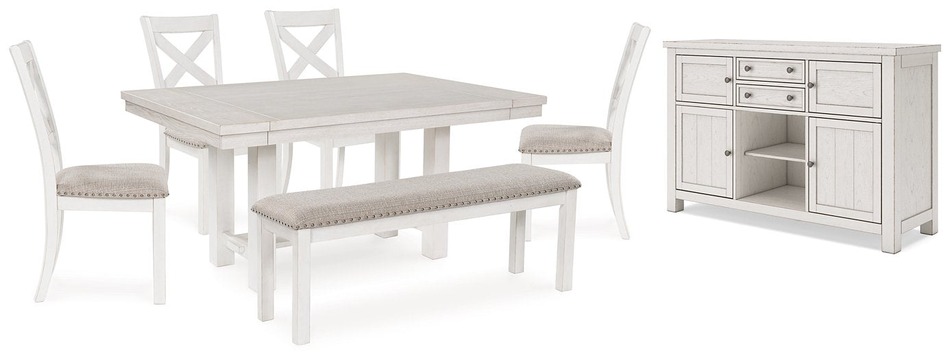 Robbinsdale Dining Package - Golden Home Furniture (Columbus, OH) - Multi Location