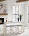 Robbinsdale Counter Height Dining Table and 3 Barstools Set - Golden Home Furniture 