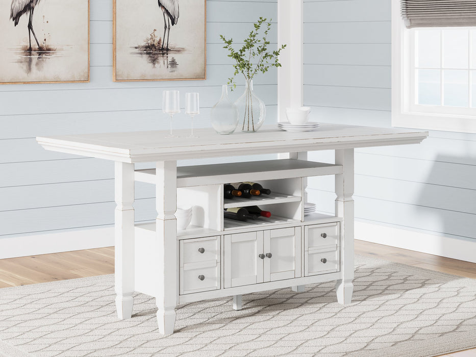Robbinsdale Counter Height Dining Table - Golden Home Furniture 