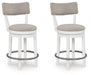 Robbinsdale Counter Height Barstool (Set of 2) - Golden Home Furniture 