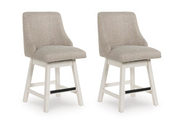 Robbinsdale Counter Height Barstool (Set of 2) - Golden Home Furniture 