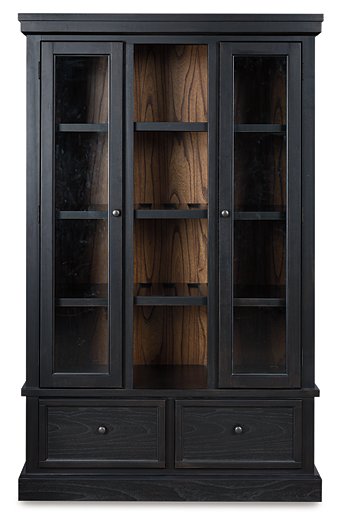 Greddinton Curio - Golden Home Furniture (Columbus, OH) - Multi Location