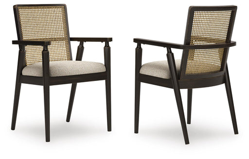 Galliden Dining Arm Chair - Golden Home Furniture 