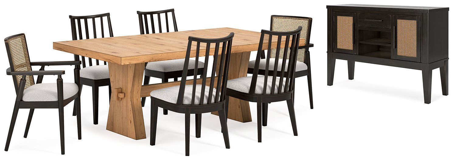 Galliden Dining Room Set - Golden Home Furniture (Columbus, OH) - Multi Location