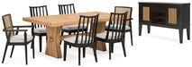 Galliden Dining Room Set - Golden Home Furniture (Columbus, OH) - Multi Location