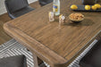 Cabalynn Counter Height Dining Table - Golden Home Furniture 