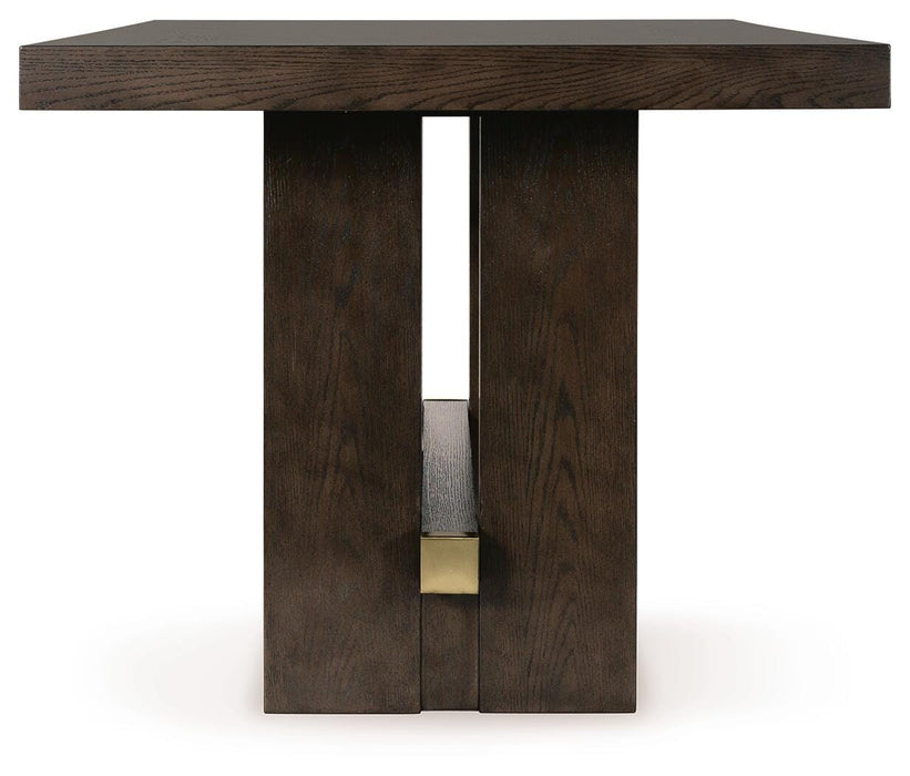 Burkhaus Counter Height Dining Table - Golden Home Furniture 