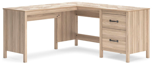 Battelle 60" Home Office Desk with Return - Golden Home Furniture 