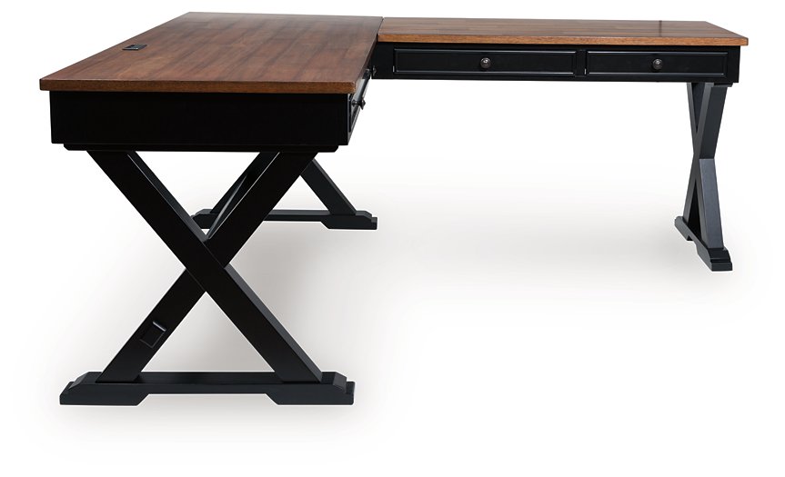 Wildenauer Home Office Desk - Golden Home Furniture (Columbus, OH) - Multi Location