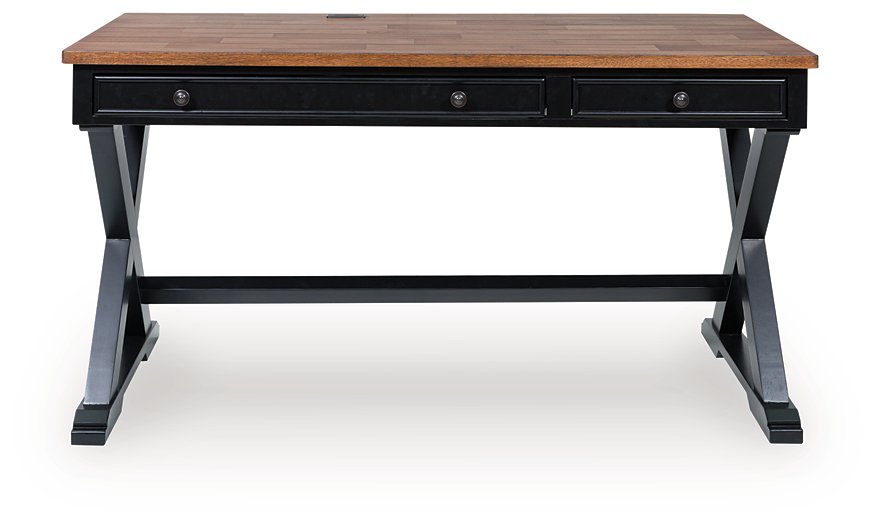 Wildenauer 60" Home Office Desk - Golden Home Furniture 