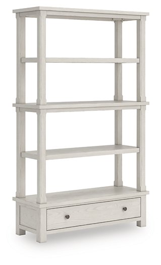 Robbinsdale 75" Bookcase - Golden Home Furniture 