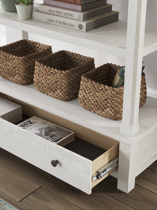 Robbinsdale 75" Bookcase - Golden Home Furniture 